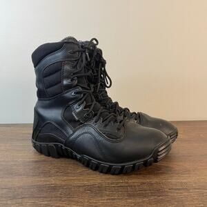 Tactical Research TR960ZWP Men 10R Waterproof Combat Boots Vibram Military Black
